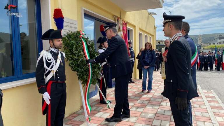 CAGNANO VARANO. COMMEMORAZIONE DELL’UCCISIONE DEL MAR. VINCENZO CARLO DI GENNARO