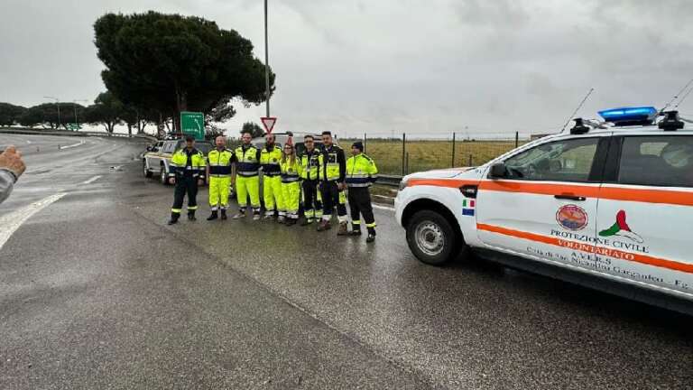 L’AVERS DI SAN NICANDRO GARGANICO PARTECIPA ALL’EMERGENZA MALTEMPO IN EMILIA ROMAGNA