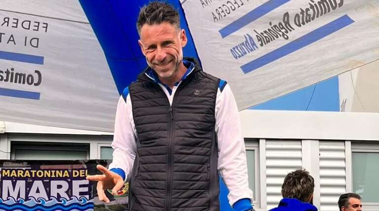 HALF MARATHON 2023 DI PESCARA, MAURO GIAGNORIO DELL’A.S.D. SANNICANDRO AL TERZO POSTO