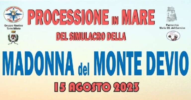 ESTATE SANNICANDRESE 2023 – GLI EVENTI DI OGGI