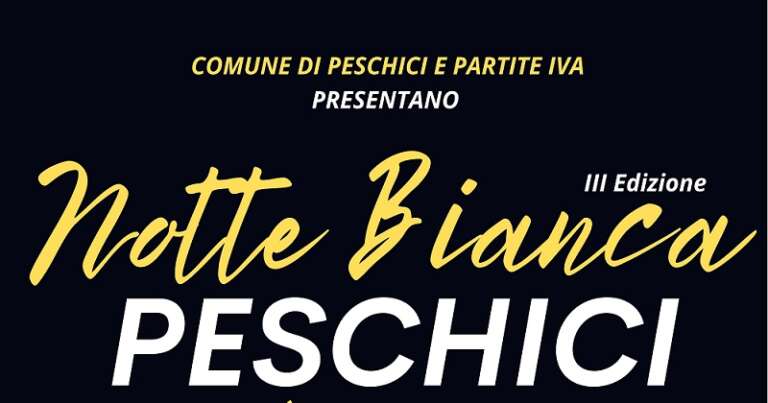 NOTTE BIANCA A PESCHICI