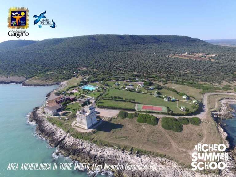 AL VIA “ARCHEO SUMMER SCHOOL 2023” SUL TEMA “PARCO ARCHEOLOGICO DEL GARGANO”