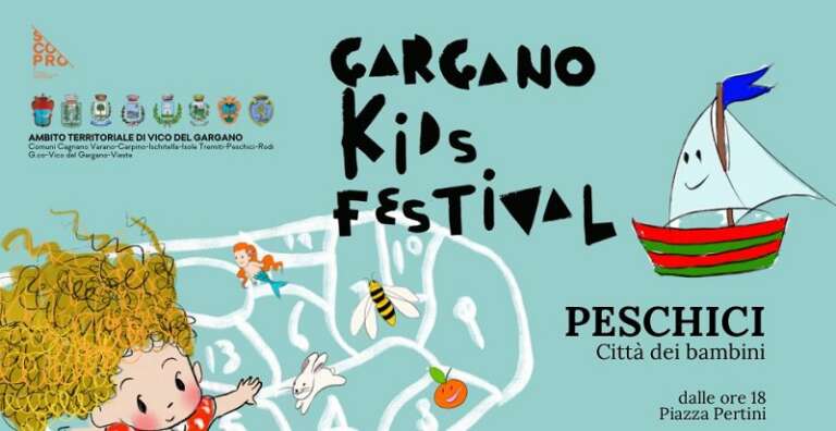 PESCHICI: ARRIVA IL “GARGANO KIDS FESTIVAL”