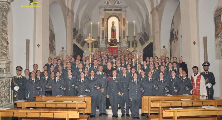 CELEBRATA LA FESTIVITA’ DI SAN MATTEO, PATRONO DELLA GUARDIA DI FINANZA