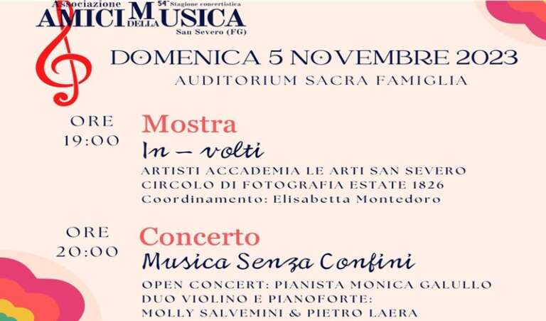 AMICI DELLA MUSICA: MOSTRA & CONCERTO, TUTTO A TEMA “DONNA”