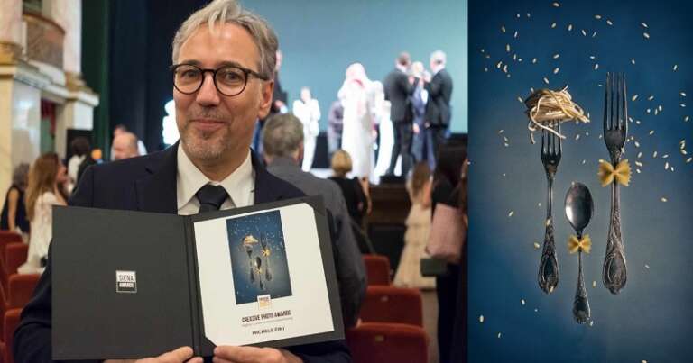 IL SANSEVERESE MICHELE FINI CONQUISTA IL PREMIO DELLA CRITICA AL CREATIVE PHOTO AWARDS DI SIENA CON “S…POSATE”