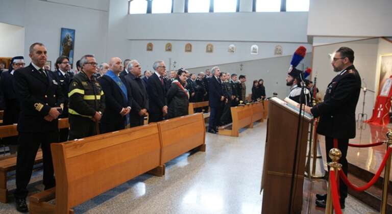 CERIMONIA DELLA “VIRGO FIDELIS” PATRONA DELL’ARMA DEI CARABINIERI E CELEBRAZIONE DELLA