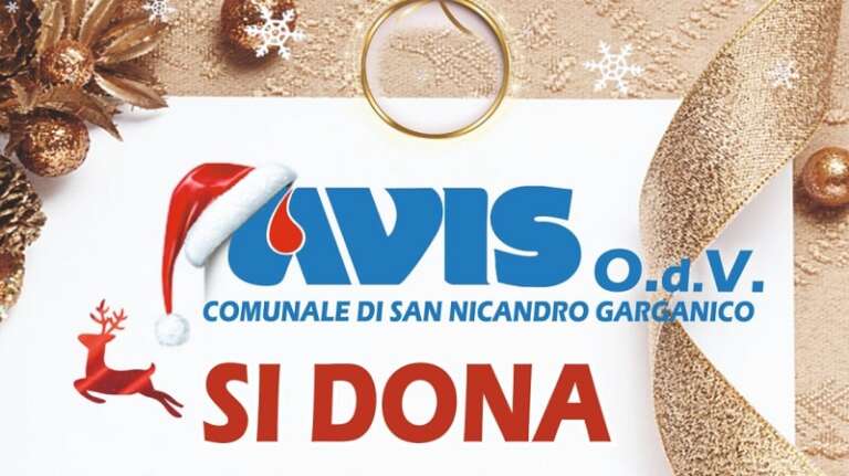 SAN NICANDRO GARGANICO: DONAZIONE AVIS