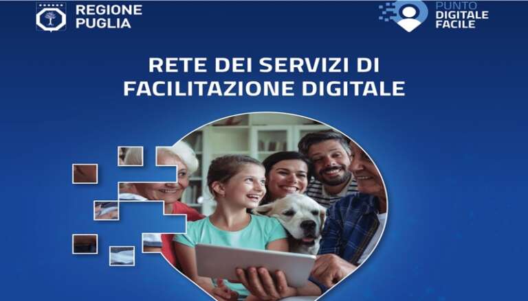 PUNTI DI FACILITAZIONE DIGITALE ANCHE NEI COMUNI DEL GARGANO