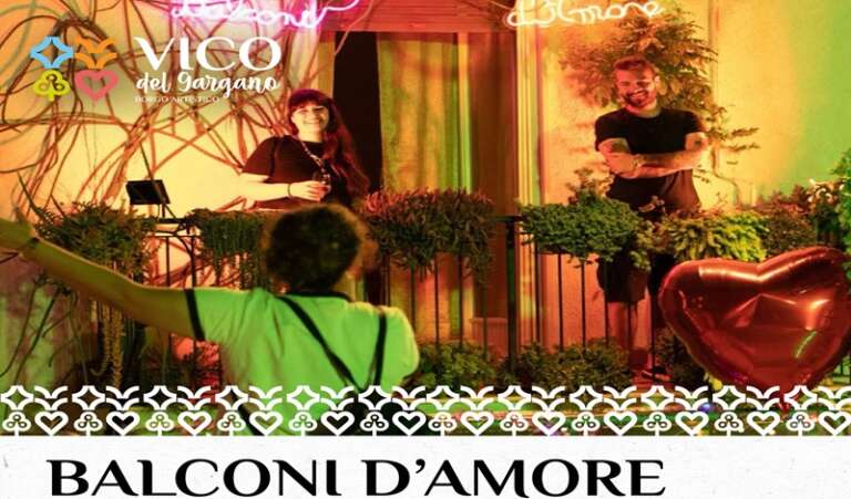 “BALCONI D’AMORE”, A VICO DEL GARGANO LE SERENATE DEGLI INNAMMORATI