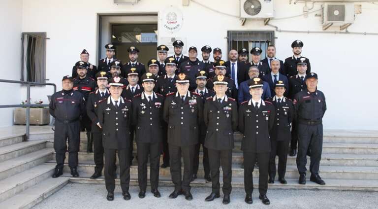 VISITA DEL COMANDANTE GENERALE DELL’ARMA DEI CARABINIERI PRESSO IL COMANDO PROVINCIALE DI FOGGIA