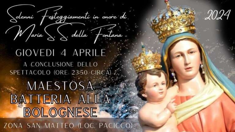 TORREMAGGIORE FESTEGGIA LA MADONNA SS DELLA FONTANA