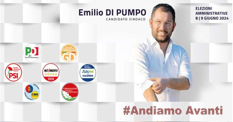 PRESENTAZIONE DEI CANDIDATI DELLA COALIZIONE “ANDIAMO AVANTI” CON DI PUMPO SINDACO