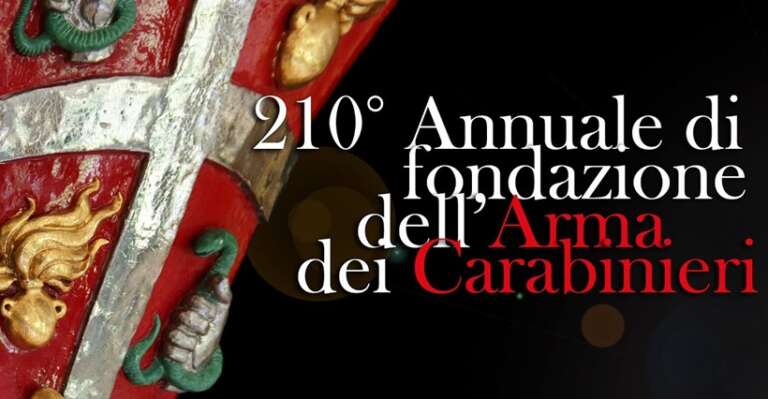 FOGGIA, FESTA DELL’ARMA DEI CARABINIERI
