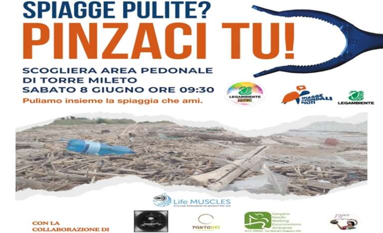 TORNA LA STORICA CAMPAGNA “SPIAGGE E FONDALI PULITI” PROMOSSA DA LEGAMBIENTE ONLUS
