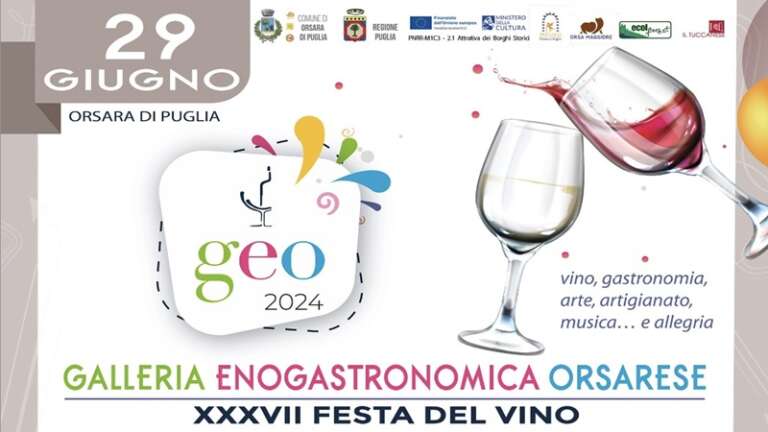 FESTA DEL VINO E GALLERIA ENOGASTRONOMICA A ORSARA