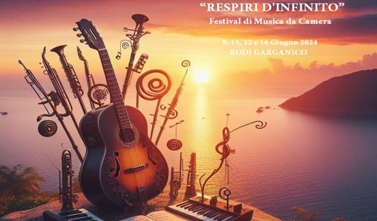 L’ESTATE MUSICALE DI RODI GARGANICO INIZIA CON IL NUOVO FESTIVAL “RESPIRI D’INFINITO”