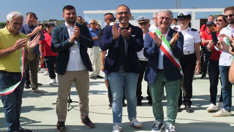 I SOGNI DIVENTANO REALTA’: INAUGURATO A CARPINO IL NUOVO CAMPO A 11 IN ERBA SINTETICA