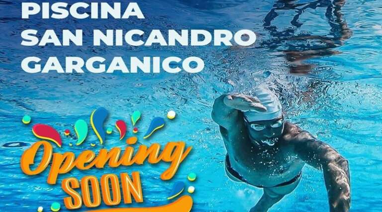 SAN NICANDRO, RIAPRE LA PISCINA PROVINCIALE DI PORTONE PERRONE