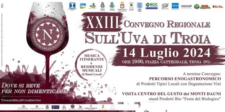 A TROIA TORNA LA FESTA DEL VINO