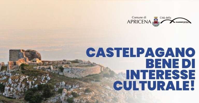 IL MINISTERO DELLA CULTURA DICHIARA L’INSEDIAMENTO DI CASTELPAGANO DI INTERESSE CULTURALE.