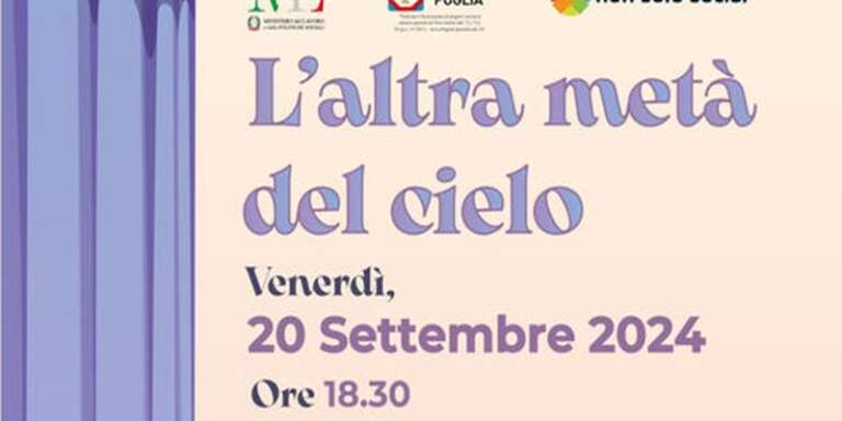  A ORTANOVA “L’ALTRA META’ DEL CIELO”