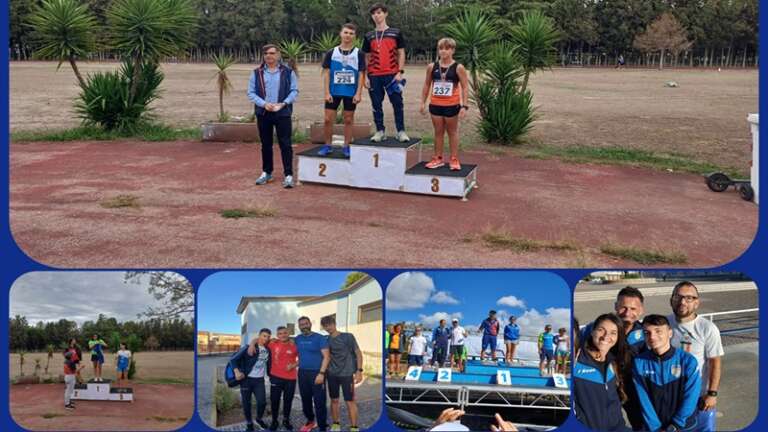 CAMPIONI PROVINCIALI FIDAL CATEGORIA CADETTI E CAMPIONATO CORRIPUGLIA MASTER