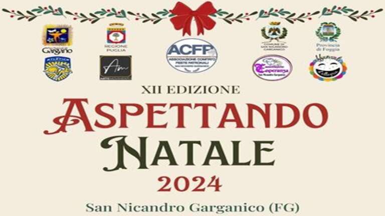 SAN NICANDRO GARGANICO, L’APPELLO DEL COMITATO FESTE PER IL NATALE 2024