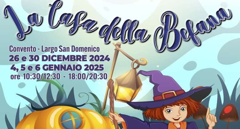 A ORSARA UN CONVENTO OSPITA LA CASA DELLA BEFANA