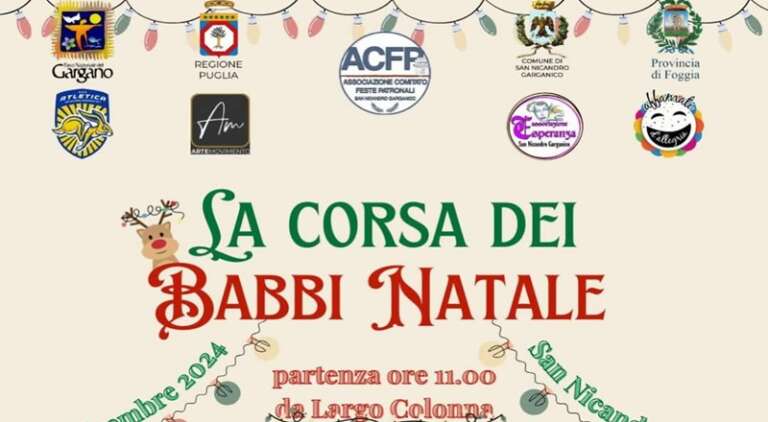 SAN NICANDRO GARGANICO. GLI EVENTI DEL NATALE 2024 DI OGGI