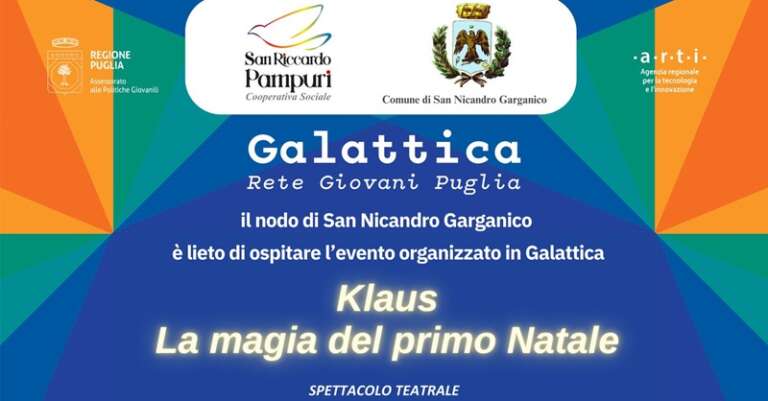GALATTICA – NODO DI SAN NICANDRO GARGANICO PRESSO IL CENTRO DIURNO “MADONNA DI LOURDES”