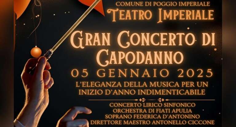 POGGIO IMPERIALE: GRAN CONCERTO DI CAPODANNO