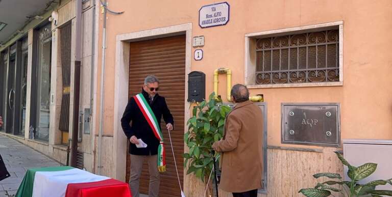 SAN NICANDRO GARGANICO, INTITOLAZIONE VIA ALFIO AMABILE ADROVER