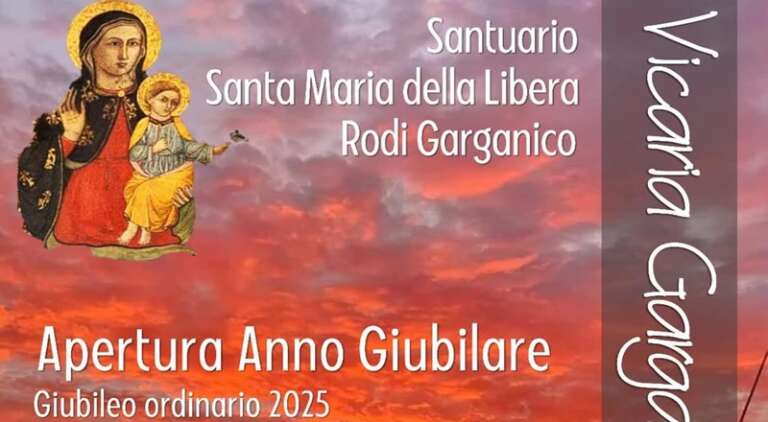 RODI GARGANICO, CELEBRAZIONE EUCARISTICA DI APERTURA DELL’ANNO GIUBILARE