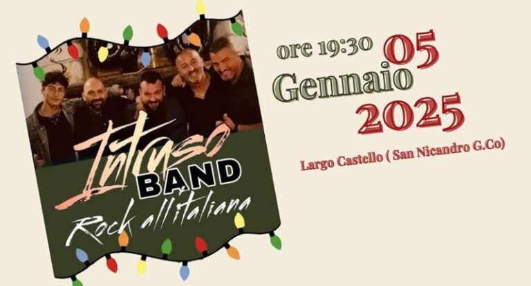 SAN NICANDRO GARGANICO. GLI EVENTI DEL NATALE 2024 DI OGGI