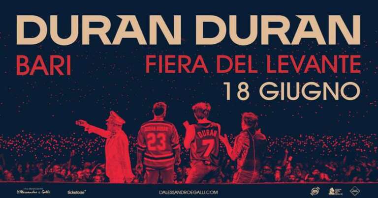 I DURAN DURAN A BARI IL 18 GIUGNO 2025