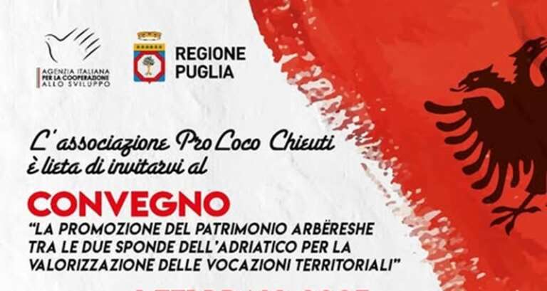 A CHIEUTI SI PROMUOVE IL PATRIMONIO ARBERESHE PER LA VALORIZZAZIONE DELLE VOCAZIONI TERRITORIALI