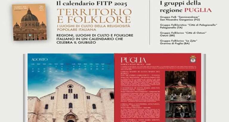 IL GRUPPO FOLK SANNICANDRESE NEL CALENDARIO GIUBILEO 2025
