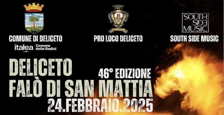DELICETO SI ILLUMINA CON I FALO’ DI SAN MATTIA: RISCOPERTA ANTICA TRADIZIONE