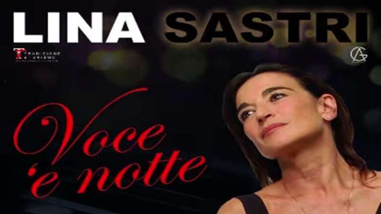 FOGGIA, TEATRO DEL FUOCO: “VOCE ‘E NOTTE” DI LINA SASTRI