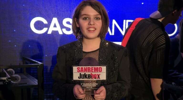 IL GIOVANISSIMO SANSEVERESE ANTHONY RICCI CONQUISTA “SANREMO JUKE BOX”