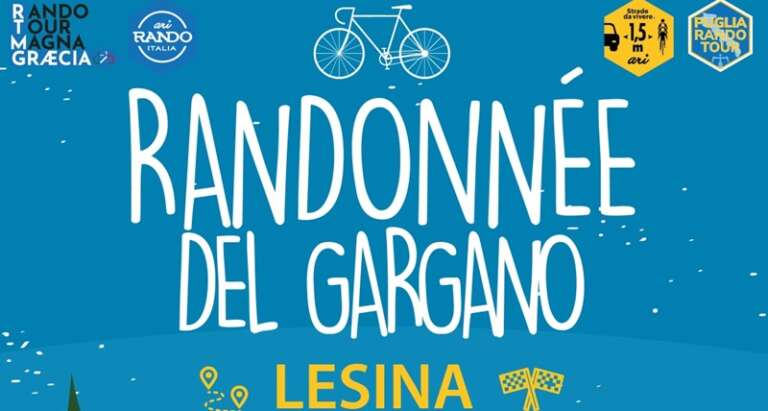 LESINA LAGUNA DI PUGLIA ACCOGLIE LA”RANDONNE’E DEL GARGANO: IN ARRIVO 150 CICLISTI DA TUTTA ITALIA