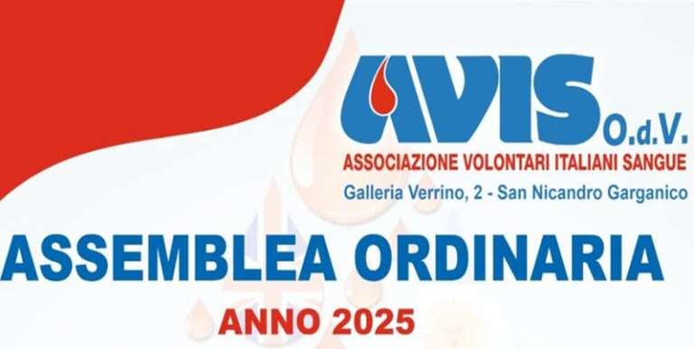 SAN NICANDRO GARGANICO, ASSEMBLEA ANNUALE AVIS