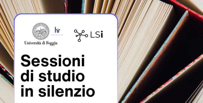 UNIFG, “SESSIONI DI STUDIO IN SILENZIO”: NUOVO SPAZIO DI CONCENTRAZIONE PER GLI STUDENTI