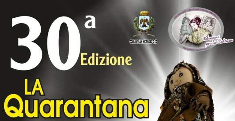 CARNEVALE STORICO SANNICANDRESE, GLI EVENTI DI OGGI
