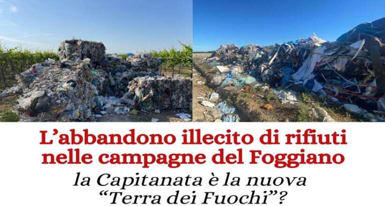 “NO ALLA TERRA DEI FUOCHI IN CAPITANATA” FORUM E DOSSIER DI 5 SOGGETTI INTRERESSATI