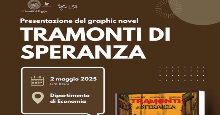 “TRAMONTI DI SPERANZA” – UN NUOVO FUMETTO PER ISPIRARE IL CAMBIAMENTO AMBIENTALE