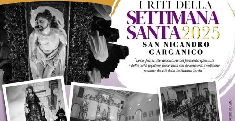 I RITI DELLA SETTINANA SANTA A SAN NICANDRO GARGANICO