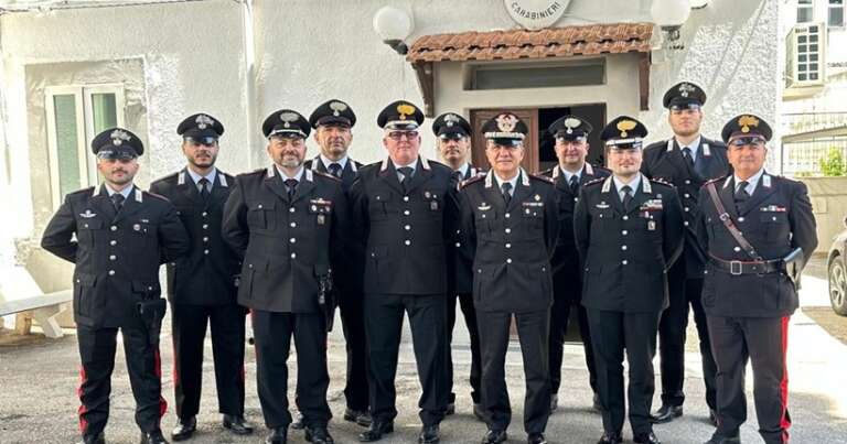IL COMANDANTE DELLA LEGIONE CARABINIERI PUGLIA IN VISITA LE STAZIONI DI RODI, CAGNANO E PESCHICI