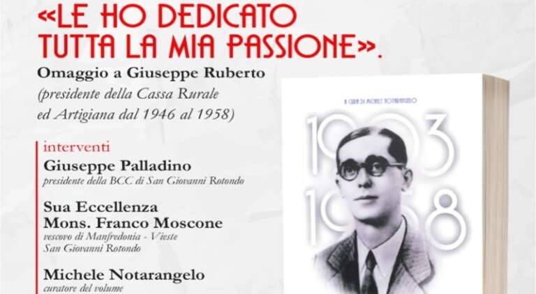 LA BCC DI SAN GIOVANNI ROTONDO CELEBRA 107 ANNI DI STORIA